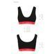 Спортивный топ на широких бретелях Passion PS003 TOP black, size L SO4211 фото 6