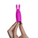 Вибропуля Adrien Lastic Pocket Vibe Rabbit Pink со стимулирующими ушками, Розовый