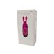 Вибропуля Adrien Lastic Pocket Vibe Rabbit Pink со стимулирующими ушками, Розовый