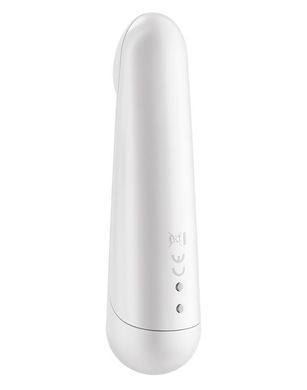 Вибропуля перезаряжаемая Ultra Power Bullet 3 White SO5428 фото