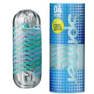 Мастурбатор Tenga Spinner 04 Pixel Cool Edition с упругой стимулирующей спиралью внутри SO5127 фото