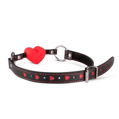 Силиконовый кляп в виде сердца Whipped - Heart Ball Gag SO5124 фото