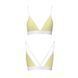 Спортивный топ с двойными бретелями Passion PS007 TOP yellow, size M SO4276 фото 4