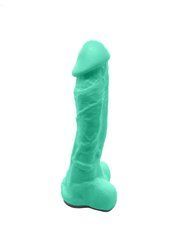 Крафтовое мыло-член с присоской Чистый Кайф Turquoise size XL натуральное SO2768 фото