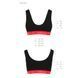 Спортивный топ на широких бретелях Passion PS003 TOP black, size M SO4212 фото 6