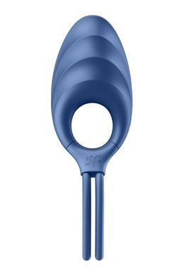 Эрекционное виброкольцо лассо Satisfyer Swordsman Blue, крепкая фиксация, 10 режимов, мощный мотор SO6281 фото