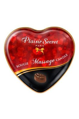 Массажная свеча сердечко Plaisirs Secrets Chocolate (35 мл) SO1864 фото