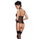 Корсет с подвязками + стринги LOVELIA CORSET black XXL/XXXL - Passion SO4767 фото 2