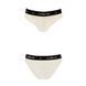 Трусики з широкою гумкою і мереживом Passion PS001 PANTIES ecru, size L SO4163 фото 4
