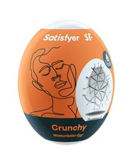 Самосмазывающийся мастурбатор-яйцо Satisfyer Egg Crunchy, одноразовый, не требует смазки SO5525 фото