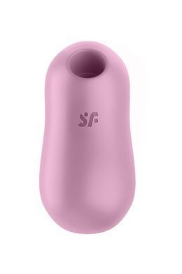 Вакуумний стимулятор із вібрацією Satisfyer Cotton Candy Lilac SO6283 фото