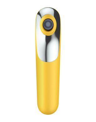 Смарт вибратор и вакуумный стимулятор 2-в-1 Satisfyer Dual Love Yellow SO4100 фото