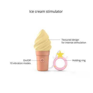 Вибратор Love To Love CAND'ICE - VANILLA POP SO6819 фото