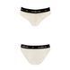 Трусики з широкою гумкою і мереживом Passion PS001 PANTIES ecru, size S SO4165 фото 4