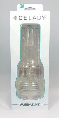 Мастурбатор вагина Fleshlight Ice Lady Crystal, полупрозрачный материал и корпус F19006 фото