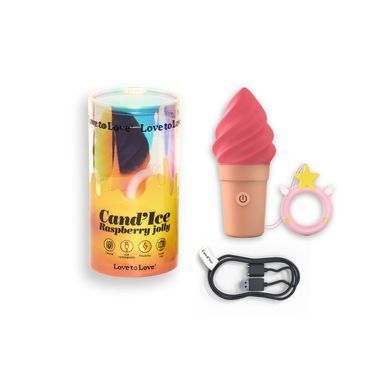 Вібратор Love To Love CAND'ICE - RASPBERRY JOLLY SO6820 фото