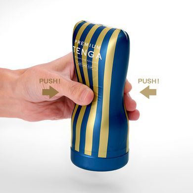Мастурбатор Tenga Premium Soft Case Cup (м&rsquo;яка подушечка), стискається SO5114 фото