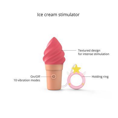 Вібратор Love To Love CAND'ICE - RASPBERRY JOLLY SO6820 фото