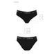 Трусики-сліпи з бавовни з еластаном Passion PS004 PANTIES black, size M SO4216 фото 6