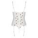 Корсет з підв'язками + стрінги LOVELIA CORSET white XXL/XXXL - Passion SO4770 фото 6