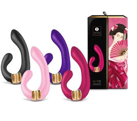 Вібратор Shunga - Miyo Intimate Massager Rasberry SO6909 фото