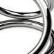 Тройное эрекционное кольцо Sinner Gear Unbendable - Triad Chamber Metal Cock and Ball Ring - Medium SO4618 фото 2