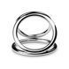 Тройное эрекционное кольцо Sinner Gear Unbendable - Triad Chamber Metal Cock and Ball Ring - Medium SO4618 фото 3