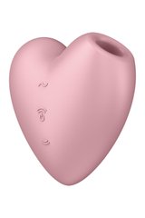 Вакуумный стимулятор Satisfyer Cutie Heart Light Red SO6286 фото