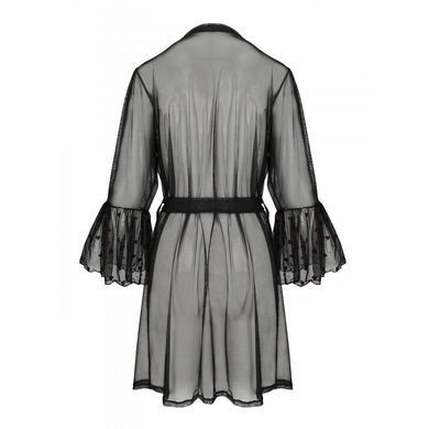 Повітряний пеньюар LOVELIA PEIGNOIR black S/M - Passion SO4772 фото