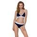 Спортивный топ с двойными бретелями Passion PS007 TOP navy blue, size M SO4268 фото 3