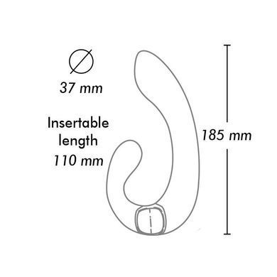 Вібратор Shunga - Miyo Intimate Massager Black SO6911 фото