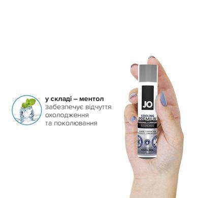 Охлаждающий лубрикант на силиконовой основе System JO PREMIUM - COOLING (30 мл) SO1436 фото