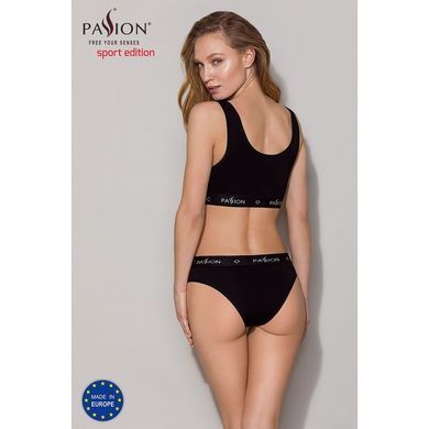 Спортивный топ с широкой резинкой Passion PS004 TOP black, size L SO4219 фото