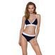 Спортивный топ с двойными бретелями Passion PS007 TOP navy blue, size S SO4269 фото 3