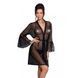 Повітряний пеньюар LOVELIA PEIGNOIR black XXL/XXXL - Passion SO4773 фото 1