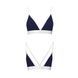 Спортивный топ с двойными бретелями Passion PS007 TOP navy blue, size S SO4269 фото 5