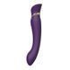 Смартвибратор 3в1 Zalo &mdash; Queen Twilight Purple, пульсирующая жемчужина и вакуум, кристалл Swarovski SO6664 фото 4