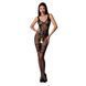 Бодистокинг Passion BS069 black, комбинезон, имитация чулок и боди PBS069B фото 3