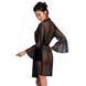 Повітряний пеньюар LOVELIA PEIGNOIR black XXL/XXXL - Passion SO4773 фото 2