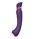 Смартвибратор 3в1 Zalo &mdash; Queen Twilight Purple, пульсирующая жемчужина и вакуум, кристалл Swarovski SO6664 фото 9
