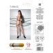 Тілесні колготки з відкритим доступом, контрастна подвійна резинка TIOPEN 015 beige 3/4 (20 den) &mdash; P SO5826 фото 6