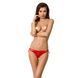 Трусики с завязочками по бокам WARDA THONG red S/M - Passion Exclusive PS26702 фото 1