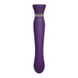 Смартвибратор 3в1 Zalo &mdash; Queen Twilight Purple, пульсирующая жемчужина и вакуум, кристалл Swarovski SO6664 фото 5