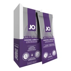 Набор лубрикантов Foil Display Box – JO Xtra Silky Silicone – 12 x 10ml SO6764 фото