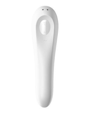 Смарт вибратор и вакуумный стимулятор 2-в-1 Satisfyer Dual Pleasure White SO4105 фото