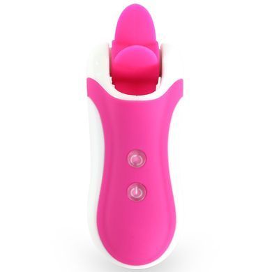 Стимулятор з імітацією оральних ласк FeelzToys - Clitella Oral Clitoral Stimulator Pink SO5068 фото