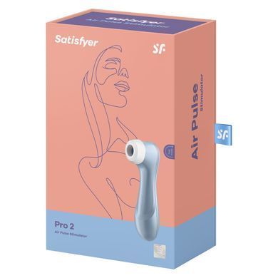 Вакуумный стимулятор Satisfyer Pro 2 Blue SO6288 фото