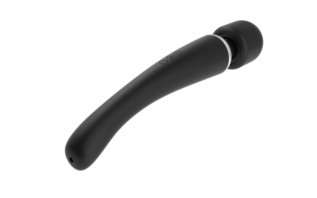 Мощный вибромассажер Dorcel MEGAWAND Black водонепроницаемый, перезаряжаемый, 160 режимов SO1403 фото
