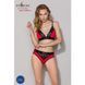 Трусики с широкой резинкой и кружевом Passion PS001 PANTIES red/black, size XL SO4170 фото 3