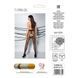 Колготки с открытым доступом, контрастная двойная резинка TIOPEN 015 black 1/2 (20 den) &mdash; Passion SO5827 фото 6